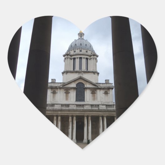 Kathedrale Heart Sticker (Vorderseite)