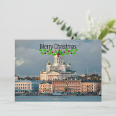 Kathedrale Helsinki, Finnland, Feiertagskarte (Stehend Vorderseite)