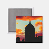 Kathedrale Helsinki Magnet (Vorderseite/Rückseite)