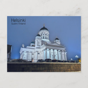 Kathedrale Helsinki Postkarte