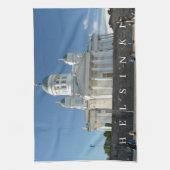 Kathedrale Helsinki Teetuch Geschirrtuch (Vertikal)