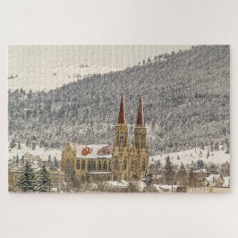 Kathedrale im gotischen Stil - 1014 Stück Puzzle