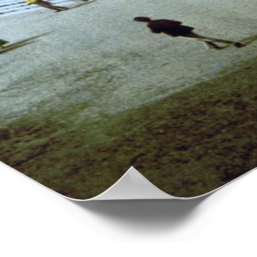 Kathedrale in Algier Poster (Ecke)