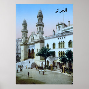 Kathedrale in Algier Poster