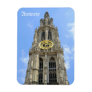 Kathedrale in Antwerpen, Belgien Magnet