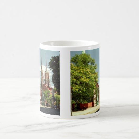 Kathedrale in Breslau (Breslau) Kaffeetasse (Mittel)