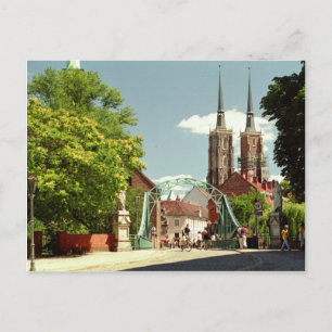 Kathedrale in Breslau Postkarte