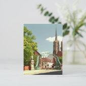Kathedrale in Breslau Postkarte (Stehend Vorderseite)