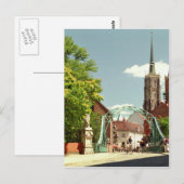 Kathedrale in Breslau Postkarte (Vorne/Hinten)