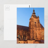 Kathedrale in Prag Postkarte (Vorne/Hinten)