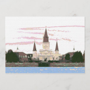 Kathedrale, Jackson-Quadrat, New Orleans Save The Date