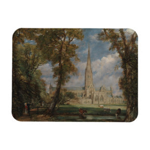 Kathedrale John Constables Salisbury vom Bish Magnet