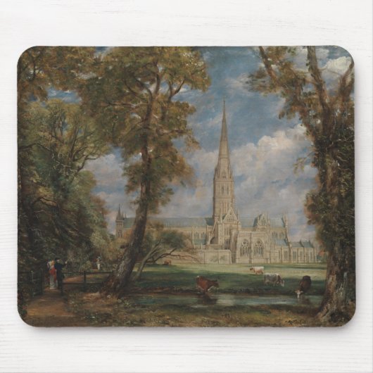 Kathedrale John Constables | Salisbury vom Bish Mousepad (Vorne)