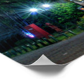 Kathedrale Katholische Kirche Neo Gotische Archite Poster (Ecke)