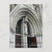 Kathedrale Kirche Jakarta Indonesien Postkarte (Vorderseite)