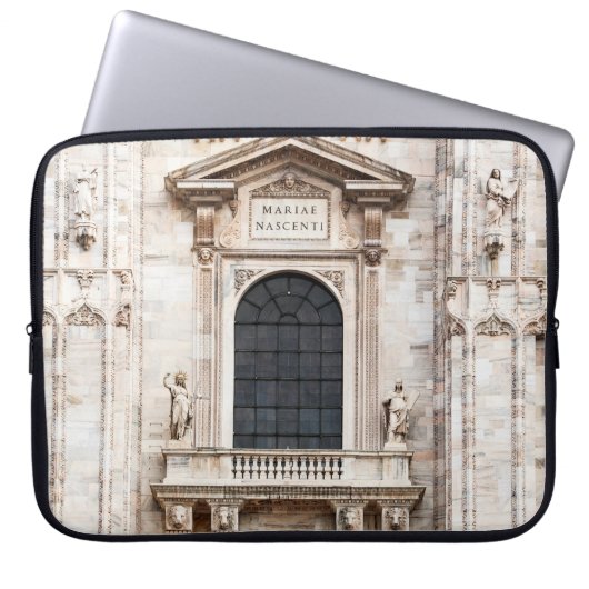 Kathedrale Kirche von Mailand. Schönes italienisch Laptopschutzhülle (Vorderseite)
