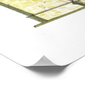 Kathedrale La Habana. Kuba Poster (Ecke)