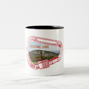 Kathedrale Ledge Klettergarnele Zweifarbige Tasse