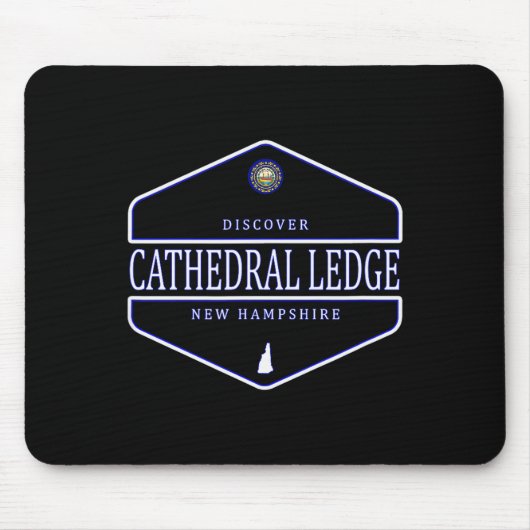 Kathedrale Ledge New Hampshire - Kathedrale Ledge Mousepad (Vorne)