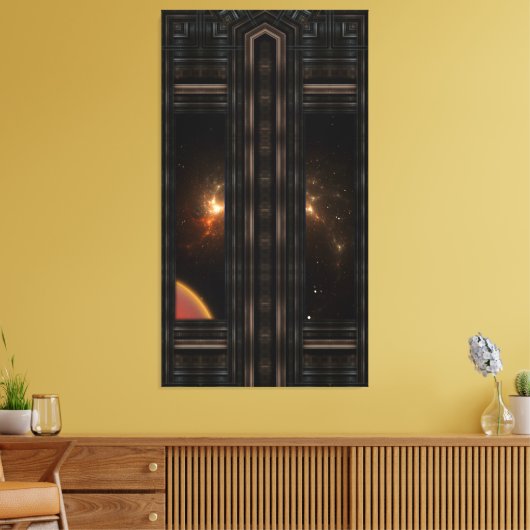 Kathedrale Leinwanddruck (Insitu (Wohnzimmer))