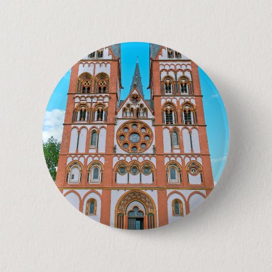 Kathedrale Limburg Button (Vorderseite)