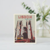 Kathedrale Lissabon - Portugal Postkarte (Stehend Vorderseite)