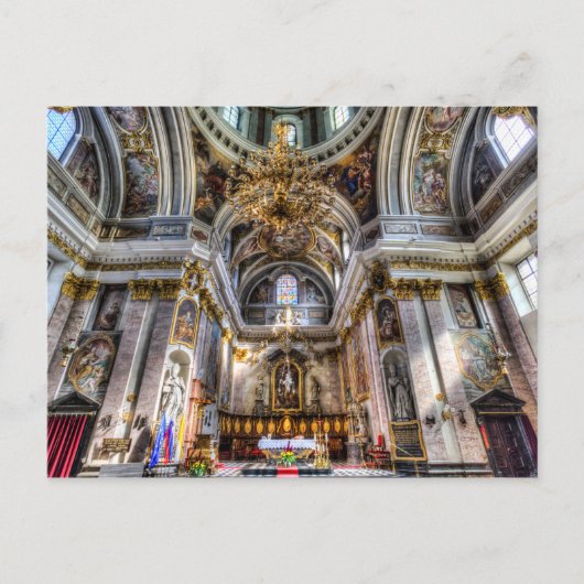 Kathedrale Ljubljana Postkarte (Vorderseite)