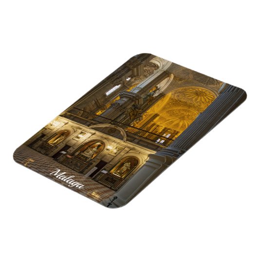 Kathedrale Malaga Magnet (Linke Seite)