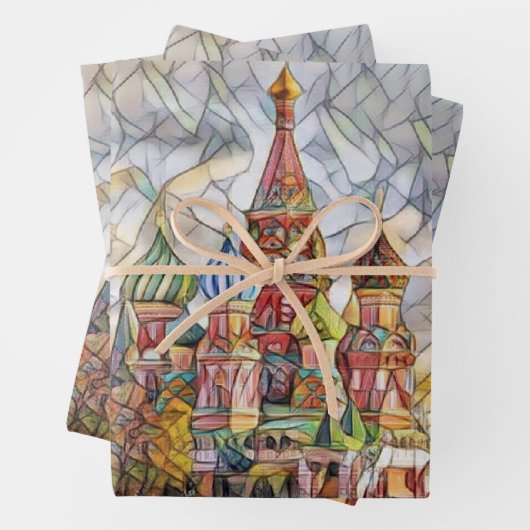 Kathedrale Mirsat Karabel Geschenkpapier Set (Beispiel)