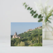 Kathedrale Montepulciano und Postkartenstadt Postkarte (Stehend Vorderseite)