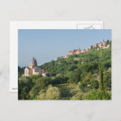 Kathedrale Montepulciano und Postkartenstadt Postkarte (Vorne/Hinten)