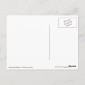 Kathedrale Montepulciano und Postkartenstadt Postkarte (Rückseite)