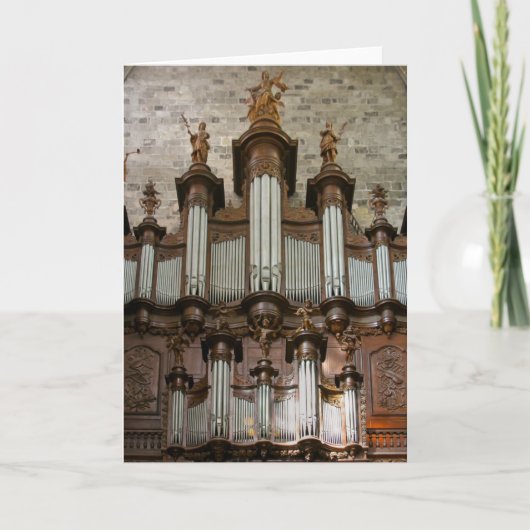 Kathedrale Narbonne Karte (Vorderseite)