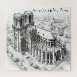 Kathedrale Notre-Dame de Paris, Frankreich Puzzle