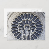 Kathedrale Notre Dame, Details Postkarte (Vorne/Hinten)