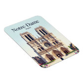 Kathedrale Notre-Dame Frankreich Magnet (Rechte Seite)