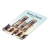 Kathedrale Notre-Dame Frankreich Magnet (Linke Seite)