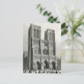 Kathedrale Notre Dame, Paris Postkarte (Stehend Vorderseite)