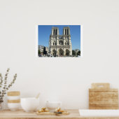 Kathedrale Notre Dame Poster (Küche)