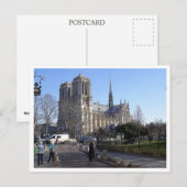 Kathedrale Notre-Dame Postkarte (Vorne/Hinten)