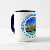 Kathedrale Notre Dame (rd) Tasse (Vorderseite Links)