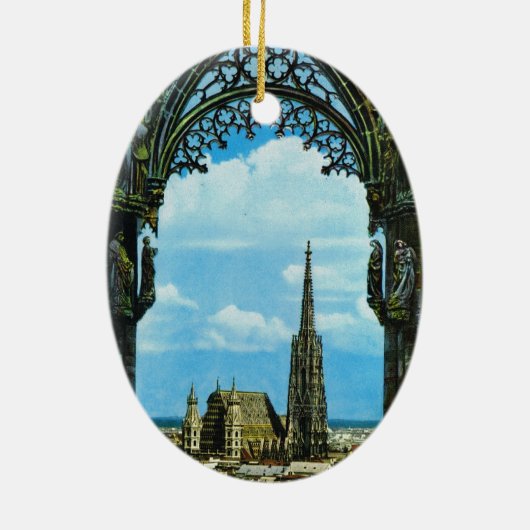 Kathedrale Österreichs, Wien, St Stephen Keramikornament (Hinten)