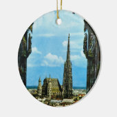 Kathedrale Österreichs, Wien, St Stephen Keramikornament (Links)