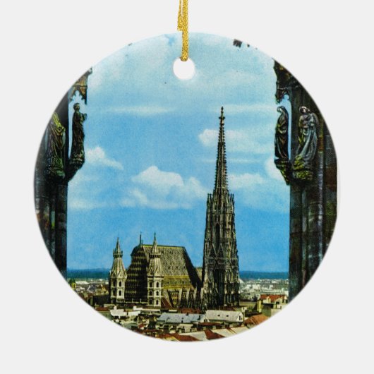Kathedrale Österreichs, Wien, St Stephen Keramikornament (Hinten)
