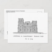 Kathedrale Ouagadougou, Ouagadougou, Burkina Faso Postkarte (Vorne/Hinten)