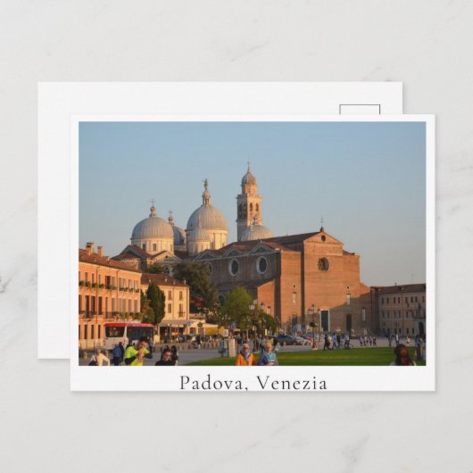 Kathedrale Padova (Padova, Venezia) Postkarte (Vorne/Hinten)