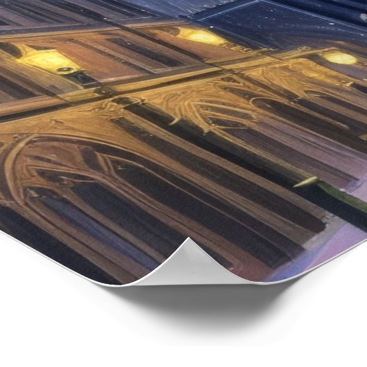 Kathedrale Poster (Ecke)