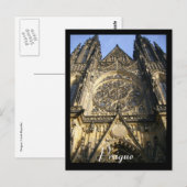 Kathedrale Postkarte (Vorne/Hinten)