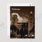 Kathedrale Postkarte (Vorne/Hinten)