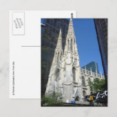 Kathedrale Postkarte (Vorne/Hinten)